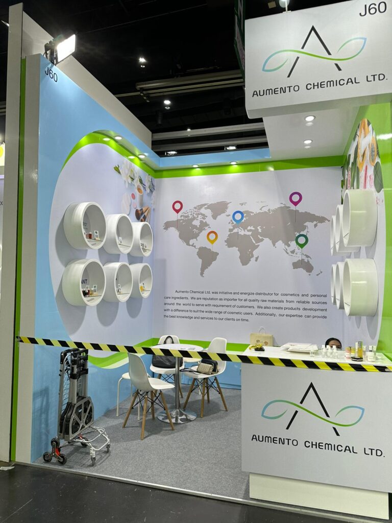 In-cosmetics Asia booth